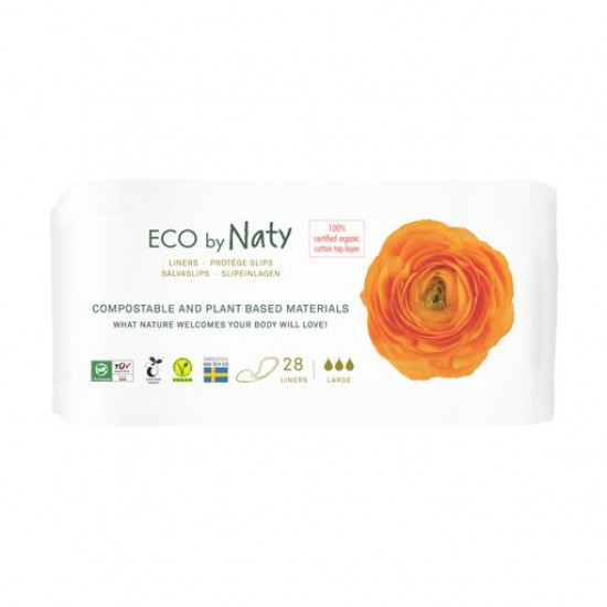 Daily what laying of ECO by Naty Large, 28 pieces Daily what laying of ECO by Naty Large, 28 pieces