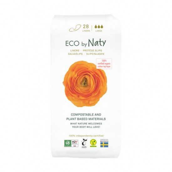 Daily what laying of ECO by Naty Large, 28 pieces Daily what laying of ECO by Naty Large, 28 pieces