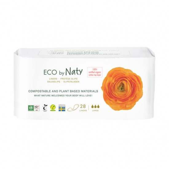 Daily what laying of ECO by Naty Large, 28 pieces Daily what laying of ECO by Naty Large, 28 pieces