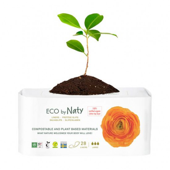 Daily what laying of ECO by Naty Large, 28 pieces Daily what laying of ECO by Naty Large, 28 pieces