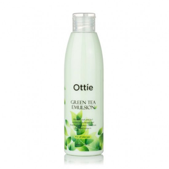 Emulsion for the person Ottie Green Tea all-type skin, with extract of green tea, 200 ml Emulsion for the person Ottie Green Tea all-type skin, with extract of green tea, 200 ml