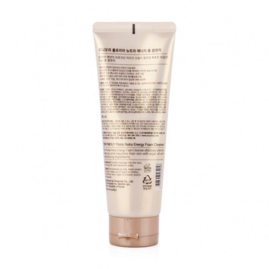 Энергетическая пенка Tony Moly Floria Nutra Energy Foam Cleanser, 150мл
Энергетическая пенка Tony Moly Floria Nutra Energy Foam Cleanser, 150мл