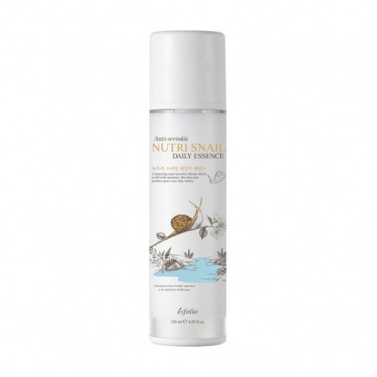 Essence for the person Esfolio Nutri Snail Daily Essence with mutsiny snails, 120 ml Essence for the person Esfolio Nutri Snail Daily Essence with mutsiny snails, 120 ml