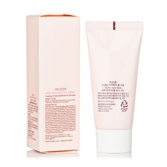 Гель-крем для обличчя Mizon Snail Recovery Gel Cream равликовий, 45 мл Гель-крем для обличчя Mizon Snail Recovery Gel Cream равликовий, 45 мл