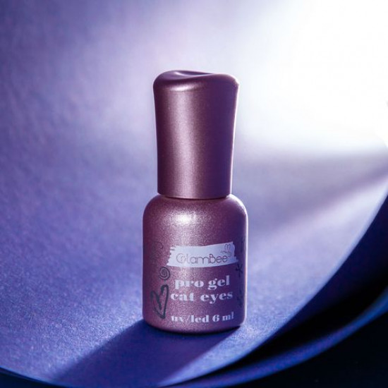 Gel polish for nails of GlamBee ProGel Cat Eyes 74, 6 ml Gel polish for nails of GlamBee ProGel Cat Eyes 74, 6 ml