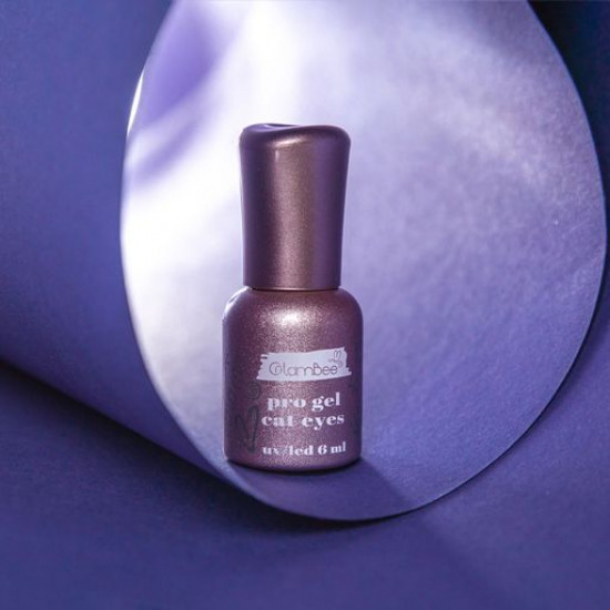 Gel polish for nails of GlamBee ProGel Cat Eyes 74, 6 ml Gel polish for nails of GlamBee ProGel Cat Eyes 74, 6 ml
