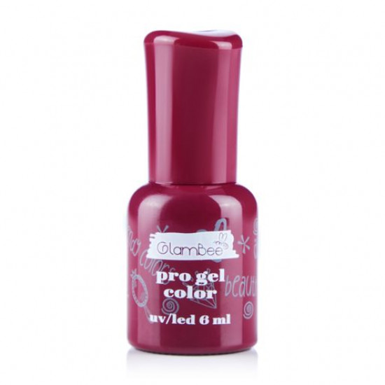Gel polish for nails of GlamBee Pro Gel Color UV/LED 54, 6 ml Gel polish for nails of GlamBee Pro Gel Color UV/LED 54, 6 ml