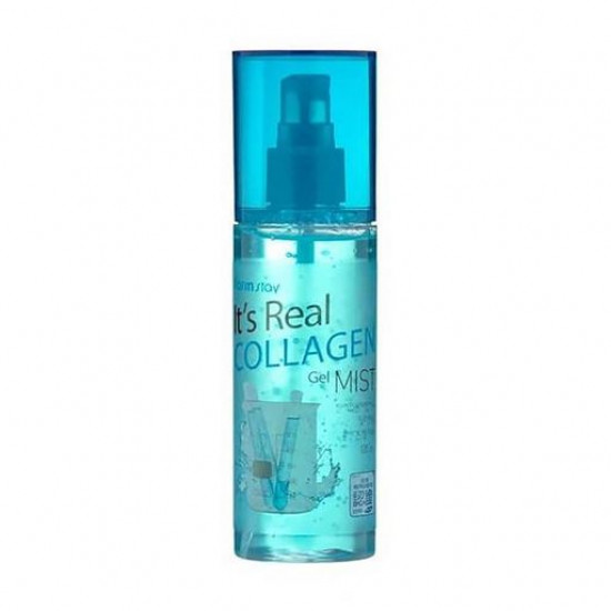 Gel-mist for the person FarmStay It's Real Collagen Gel Mist with collagen, 120 ml Gel-mist for the person FarmStay It's Real Collagen Gel Mist with collagen, 120 ml
