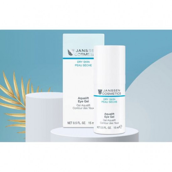 Гель для кожи вокруг глаз Janssen Cosmetics Dry Skin Aqualift Eye Gel, 15 мл
Гель для кожи вокруг глаз Janssen Cosmetics Dry Skin Aqualift Eye Gel, 15 мл