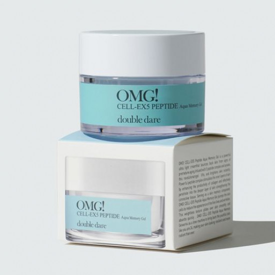Gel with a peptide complex for the person Double Dare Omg! CELL-EX5 Peptide Aqua Memory Gel, 30 ml Gel with a peptide complex for the person Double Dare Omg! CELL-EX5 Peptide Aqua Memory Gel, 30 ml