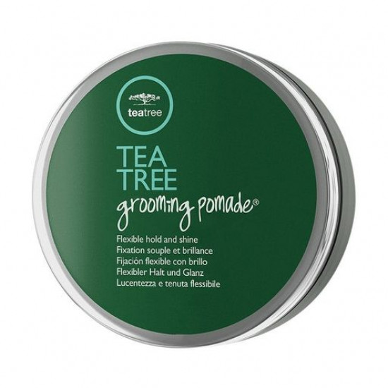 Гелеобразная помада для укладки волос Paul Mitchell Tea Tree Grooming Pomade с блестящими частицами, 85 г
Гелеобразная помада для укладки волос Paul Mitchell Tea Tree Grooming Pomade с блестящими частицами, 85 г