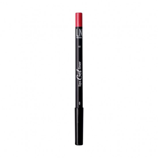Гелевий олівець для губ LN Professional Lips Gel Liner 02, 1.7 г Гелевий олівець для губ LN Professional Lips Gel Liner 02, 1.7 г
