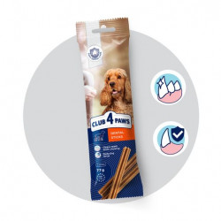 Жевательные палочки для взрослых собак Club 4 Paws Dental Sticks, 77 г