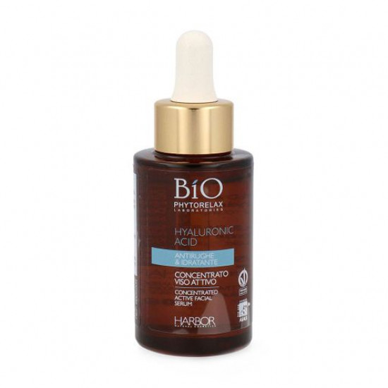 Гіалуронова сироватка для обличчя Phytorelax Laboratories Bio Concentrated Active Facial Serum, 30 мл Гіалуронова сироватка для обличчя Phytorelax Laboratories Bio Concentrated Active Facial Serum, 30 мл