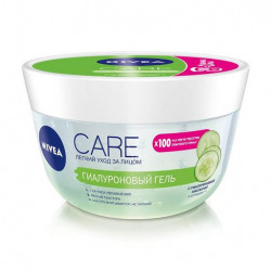 Гиалуроновый гель для лица Nivea Care для нормальной, жирной и комбинированной кожи, 100 мл