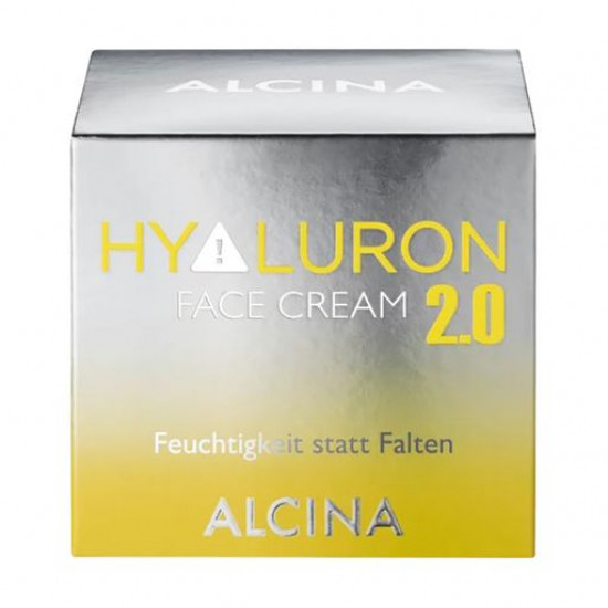 Gialuronovy cream for the person Alcina Hyaluron + Face Cream all-type skin, 50 ml Gialuronovy cream for the person Alcina Hyaluron + Face Cream all-type skin, 50 ml