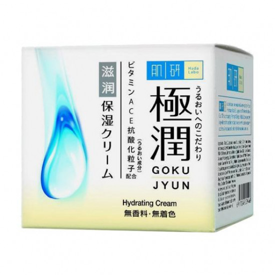 Gialuronovy cream for the person Hada Labo Gokujyun Hydrating Cream of nutritious, 50 g Gialuronovy cream for the person Hada Labo Gokujyun Hydrating Cream of nutritious, 50 g
