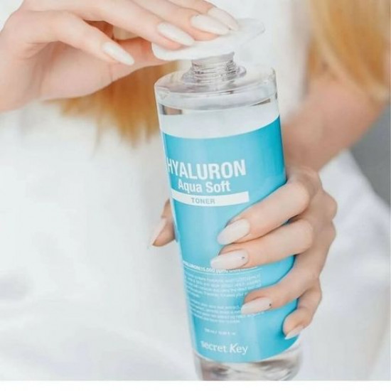 Gialuronovy toner for the person Secret Key Hyaluron Aqua Soft Toner moistening, 500 ml Gialuronovy toner for the person Secret Key Hyaluron Aqua Soft Toner moistening, 500 ml