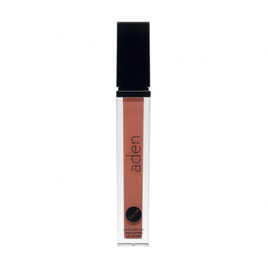 Liquid opaque Aden Satin Effect Lipstick 02 Sheer Salamon lipstick, 7 ml Liquid opaque Aden Satin Effect Lipstick 02 Sheer Salamon lipstick, 7 ml