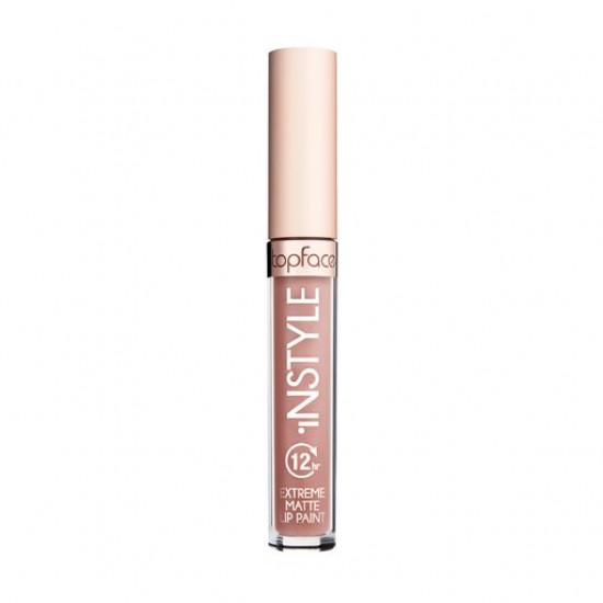 Liquid opaque lipstick for lips of Topface Instyle Matte Lip Paint, 004, 3.5 ml Liquid opaque lipstick for lips of Topface Instyle Matte Lip Paint, 004, 3.5 ml