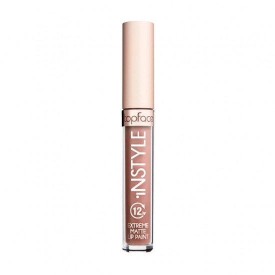 Liquid opaque lipstick for lips of Topface Instyle Matte Lip Paint, 018, 3.5 ml Liquid opaque lipstick for lips of Topface Instyle Matte Lip Paint, 018, 3.5 ml