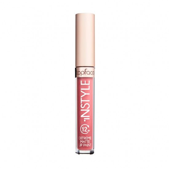 Liquid opaque lipstick for lips of Topface Instyle Matte Lip Paint, 019, 3.5 ml Liquid opaque lipstick for lips of Topface Instyle Matte Lip Paint, 019, 3.5 ml