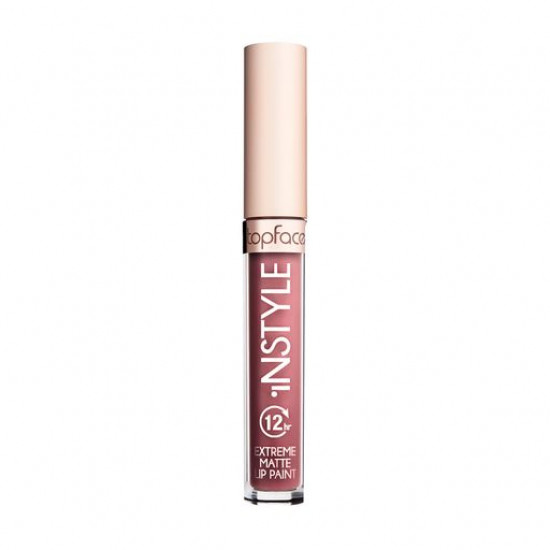 Liquid opaque lipstick for lips of Topface Instyle Matte Lip Paint, 026, 3.5 ml Liquid opaque lipstick for lips of Topface Instyle Matte Lip Paint, 026, 3.5 ml
