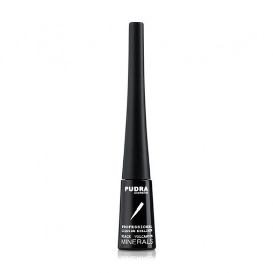 Рідка підводка для очей Pudra Cosmetics Professional Liquide Eyeliner чорна, 3 мл Рідка підводка для очей Pudra Cosmetics Professional Liquide Eyeliner чорна, 3 мл