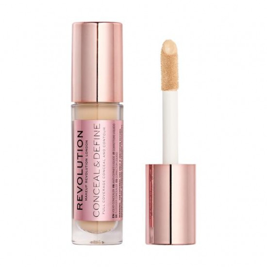 Liquid concealer for person Makeup Revolution Conceal & Define C6, 4 g Liquid concealer for person Makeup Revolution Conceal & Define C6, 4 g