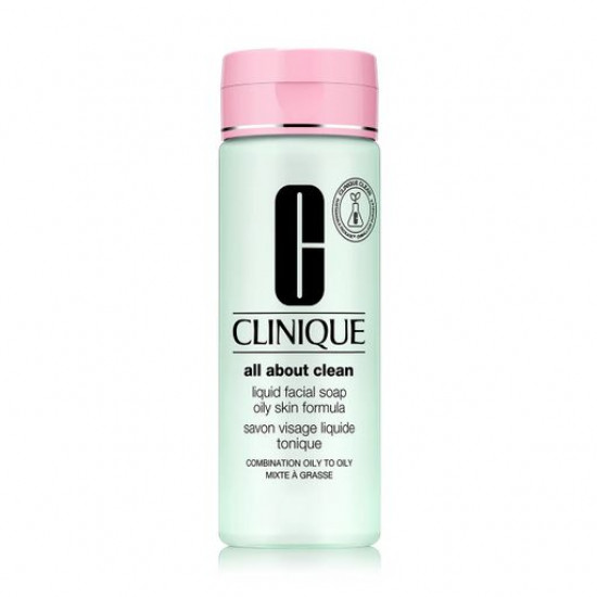 Жидкое мыло для комбинированной и жирной кожи лица Clinique Liquid Facial Soap 3 Steps, 200 мл
Жидкое мыло для комбинированной и жирной кожи лица Clinique Liquid Facial Soap 3 Steps, 200 мл