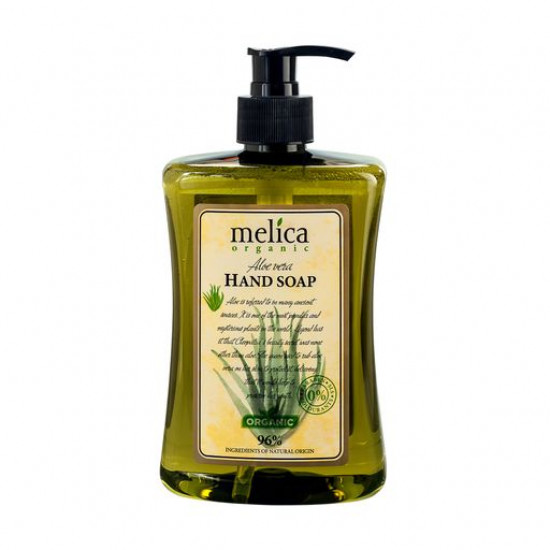 Liquid soap for hands of Melica Organic Hand Soap of Aloe belief, 500 ml Liquid soap for hands of Melica Organic Hand Soap of Aloe belief, 500 ml