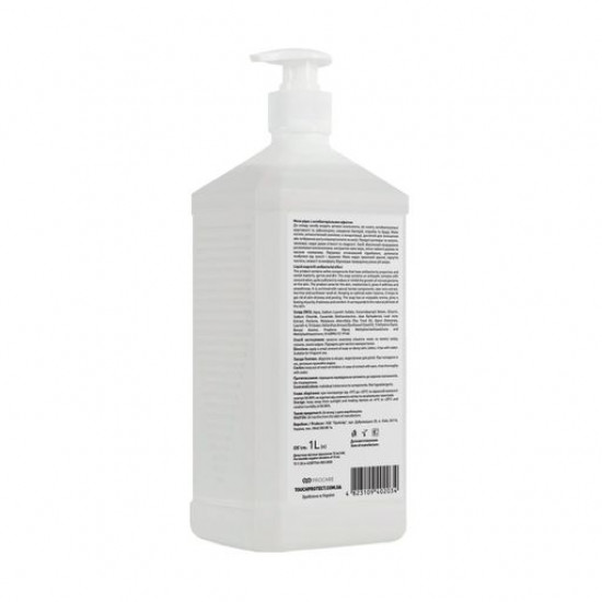 Liquid soap with antibacterial effect of Touch Protect with extract scarlet belief and tea tree oil, 1 l Liquid soap with antibacterial effect of Touch Protect with extract scarlet belief and tea tree oil, 1 l