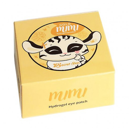 Hydrogel patches for for skin around eyes of Secret Skin Gold Mimi Hydrogel Eye Patch with gold, 60 pieces Hydrogel patches for for skin around eyes of Secret Skin Gold Mimi Hydrogel Eye Patch with gold, 60 pieces