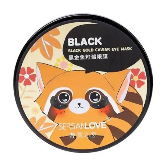 Гидрогелевые патчи для кожи вокруг глаз Sersanlove Black Gold Caviar Eye Mask с золотом и экстрактом черной икры, 60 шт
Гидрогелевые патчи для кожи вокруг глаз Sersanlove Black Gold Caviar Eye Mask с золотом и экстрактом черной икры, 60 шт