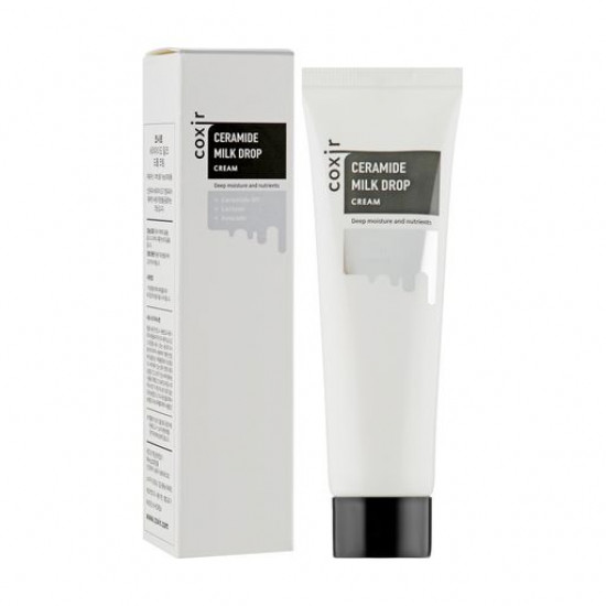 The deep-moisturizing cream for the person Coxir Ceramide Milk Drop Cream with ceramides, 50 ml The deep-moisturizing cream for the person Coxir Ceramide Milk Drop Cream with ceramides, 50 ml