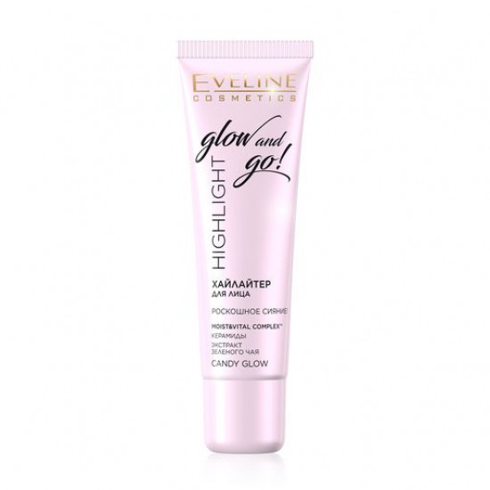 Хайлайтер для лица Eveline Highlight Glow And Go Candy Glow, 20 мл
Хайлайтер для лица Eveline Highlight Glow And Go Candy Glow, 20 мл