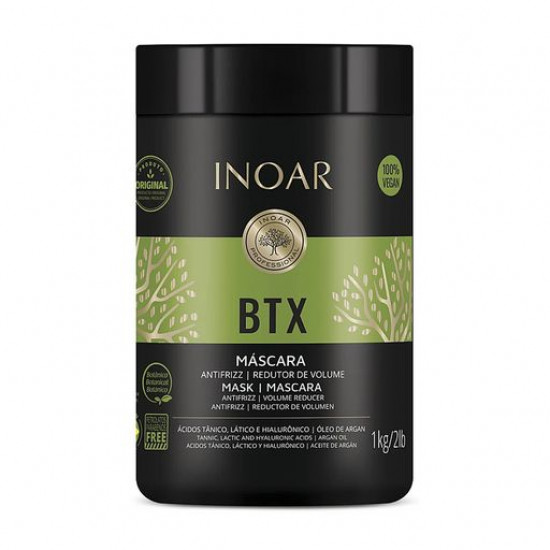 Холодный ботокс для волос Inoar BTX Mascara Antifrizz, 1 кг
Холодный ботокс для волос Inoar BTX Mascara Antifrizz, 1 кг