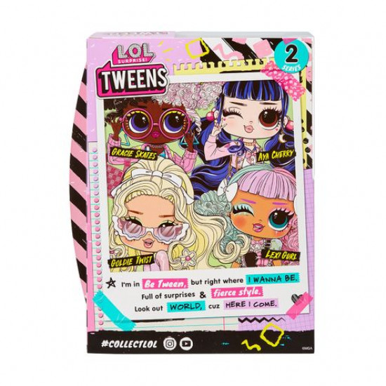 Игровой набор c куклой L.O.L. Surprise! серии Tweens S2 Крошка Лекси, c 3 лет (579601)
Игровой набор c куклой L.O.L. Surprise! серии Tweens S2 Крошка Лекси, c 3 лет (579601)