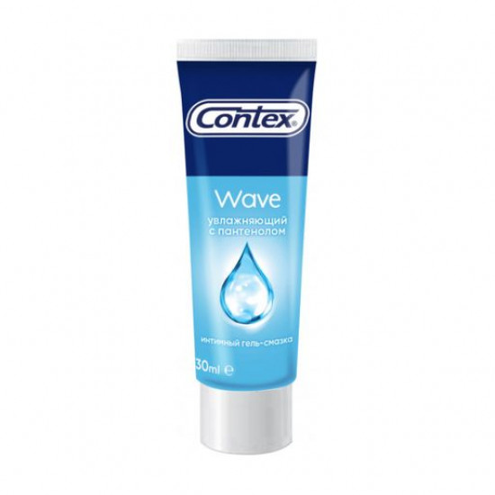 Інтимний гель-мастило Contex Plus Wave зволожуючий з пантенолом (лубрикант), 30 мл Інтимний гель-мастило Contex Plus Wave зволожуючий з пантенолом (лубрикант), 30 мл