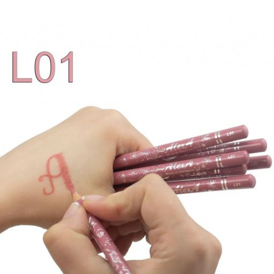 Pencil for lips of WoBs L01 of cold pink, 2 g Pencil for lips of WoBs L01 of cold pink, 2 g