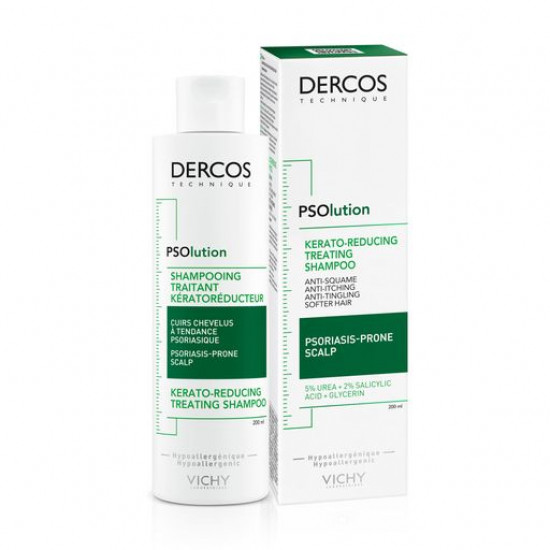 Кератолитический шампунь Vichy Dercos PSOlution для кожи головы с проявлениями шелушения и зуда, 200 мл
Кератолитический шампунь Vichy Dercos PSOlution для кожи головы с проявлениями шелушения и зуда, 200 мл