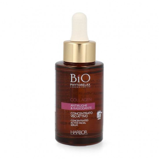 Колагенова сироватка для обличчя Phytorelax Laboratories Bio Concentrated Active Facial Serum, 30 мл Колагенова сироватка для обличчя Phytorelax Laboratories Bio Concentrated Active Facial Serum, 30 мл