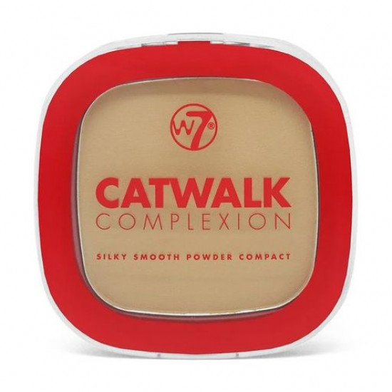 Compact powder for the person W7 Catwalk Complexion Silky Smooth Powder Compact Medium Beige, 7 g Compact powder for the person W7 Catwalk Complexion Silky Smooth Powder Compact Medium Beige, 7 g