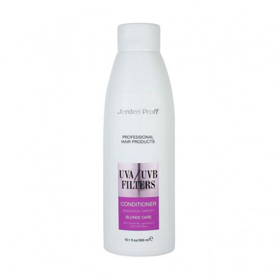 Кондиціонер Jerden Proff UVA/UVB Filtres Blonde Care Conditioner для блондованого волосся, 300 мл Кондиціонер Jerden Proff UVA/UVB Filtres Blonde Care Conditioner для блондованого волосся, 300 мл