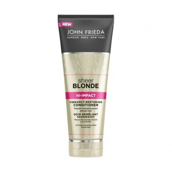 Кондиціонер John Frieda Sheer Blonde для пошкодженого волосся HI Impact Flawless Recovery 250 мл Кондиціонер John Frieda Sheer Blonde для пошкодженого волосся HI Impact Flawless Recovery 250 мл