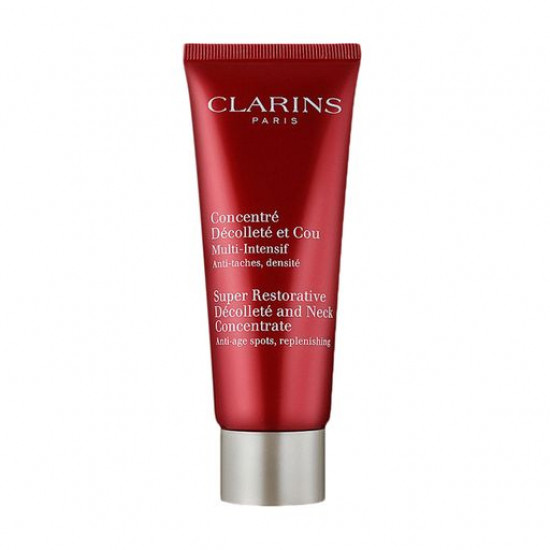 Concentrate for a neck and a decollete of Clarins Super Restorative Decollete and Neck Concentrate, 75 ml Concentrate for a neck and a decollete of Clarins Super Restorative Decollete and Neck Concentrate, 75 ml