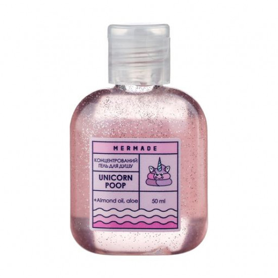 Концентрований гель для душу Mermade Unicorn Poop, 50 мл Концентрований гель для душу Mermade Unicorn Poop, 50 мл