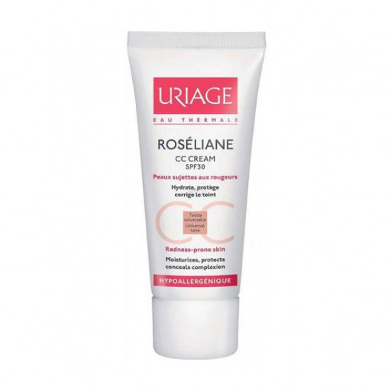 Корректирующий СС-крем Uriage Roseliane CC Cream SPF 30, 40 мл
Корректирующий СС-крем Uriage Roseliane CC Cream SPF 30, 40 мл