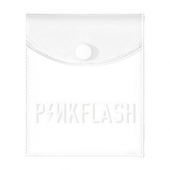 Cosmetic transparent Pinkflash bag for storage of lipstick, 8.2*10.5 cm Cosmetic transparent Pinkflash bag for storage of lipstick, 8.2*10.5 cm