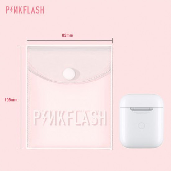Cosmetic transparent Pinkflash bag for storage of lipstick, 8.2*10.5 cm Cosmetic transparent Pinkflash bag for storage of lipstick, 8.2*10.5 cm